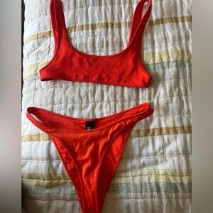 Red Triangl Bikini